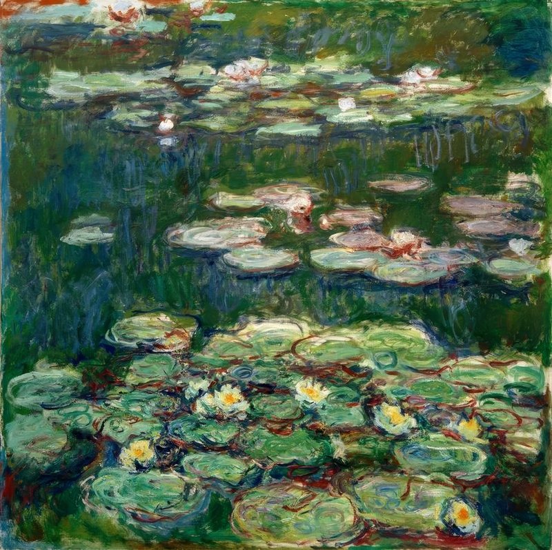 Claude Monet - Nymphas blancs